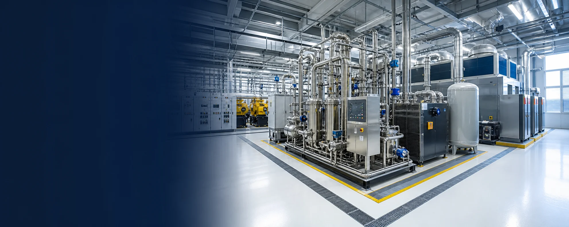 Pharmaceutical central utilities